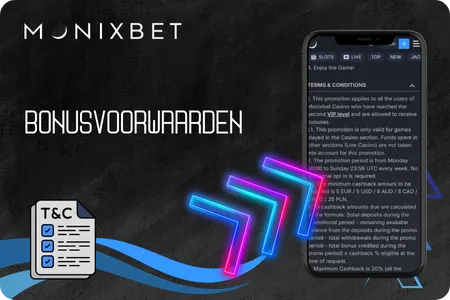 Monixbet Bonusvoorwaarden