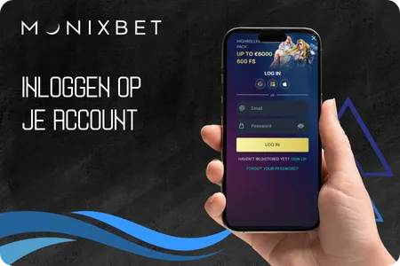 Monixbet Inloggen op je account