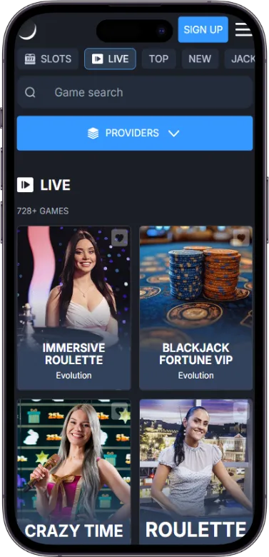 monixbet live casino