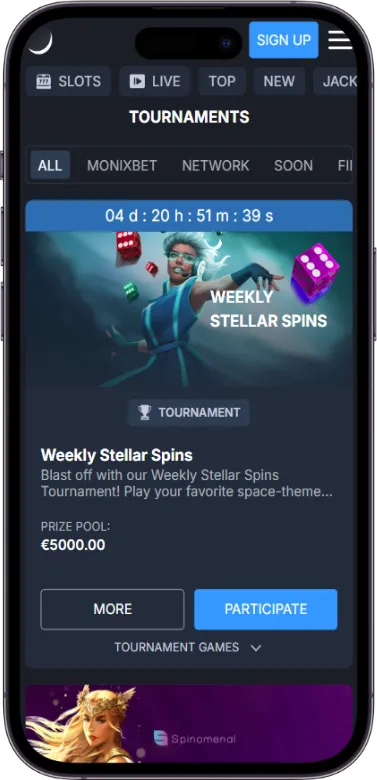 monixbet tournaments